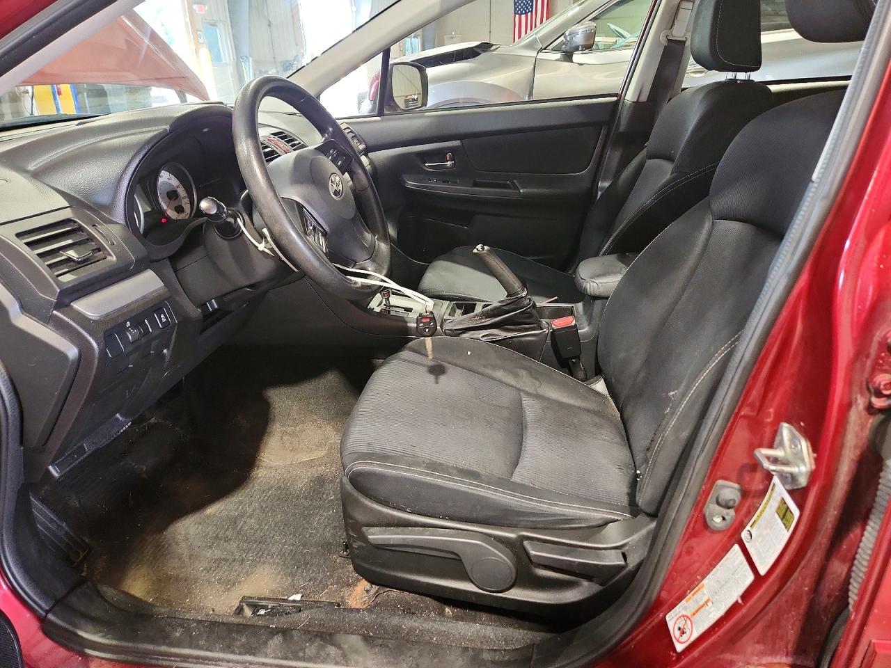 2012 Subaru Impreza Sport Premium Maroon vin: JF1GPAL67CH247320