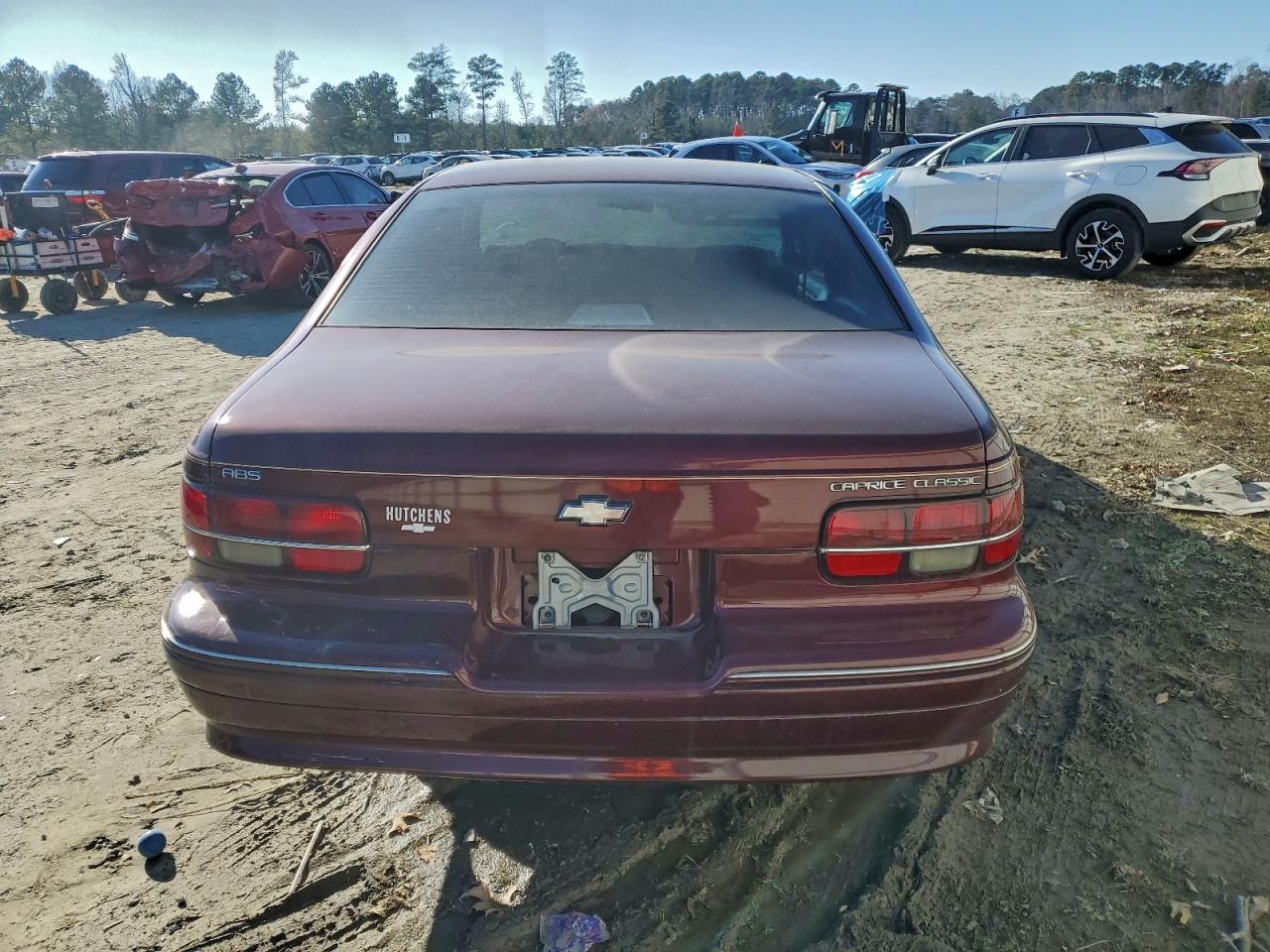1992 Chevrolet Caprice Classic Ltz Бордовый vin: 1G1BN53E1NR101879