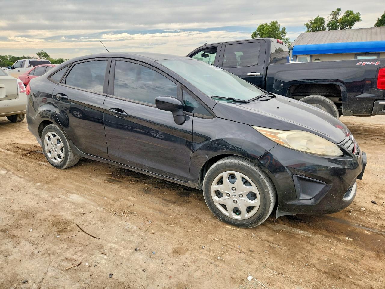 2011 Ford Fiesta S Black vin: 3FADP4AJ3BM227667