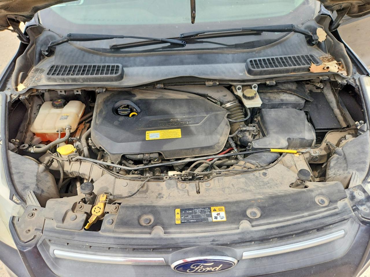 2013 Ford Escape Se Black vin: 1FMCU0GX9DUD53223