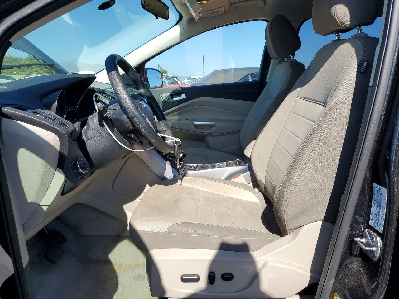 2015 Ford Escape Se Black vin: 1FMCU0G7XFUA23349