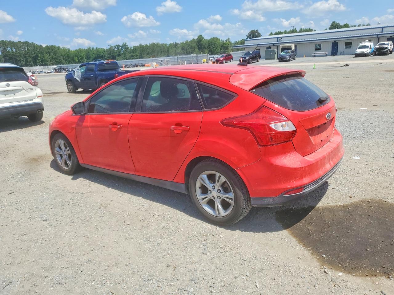 2012 Ford Focus Se Red vin: 1FAHP3K28CL327513