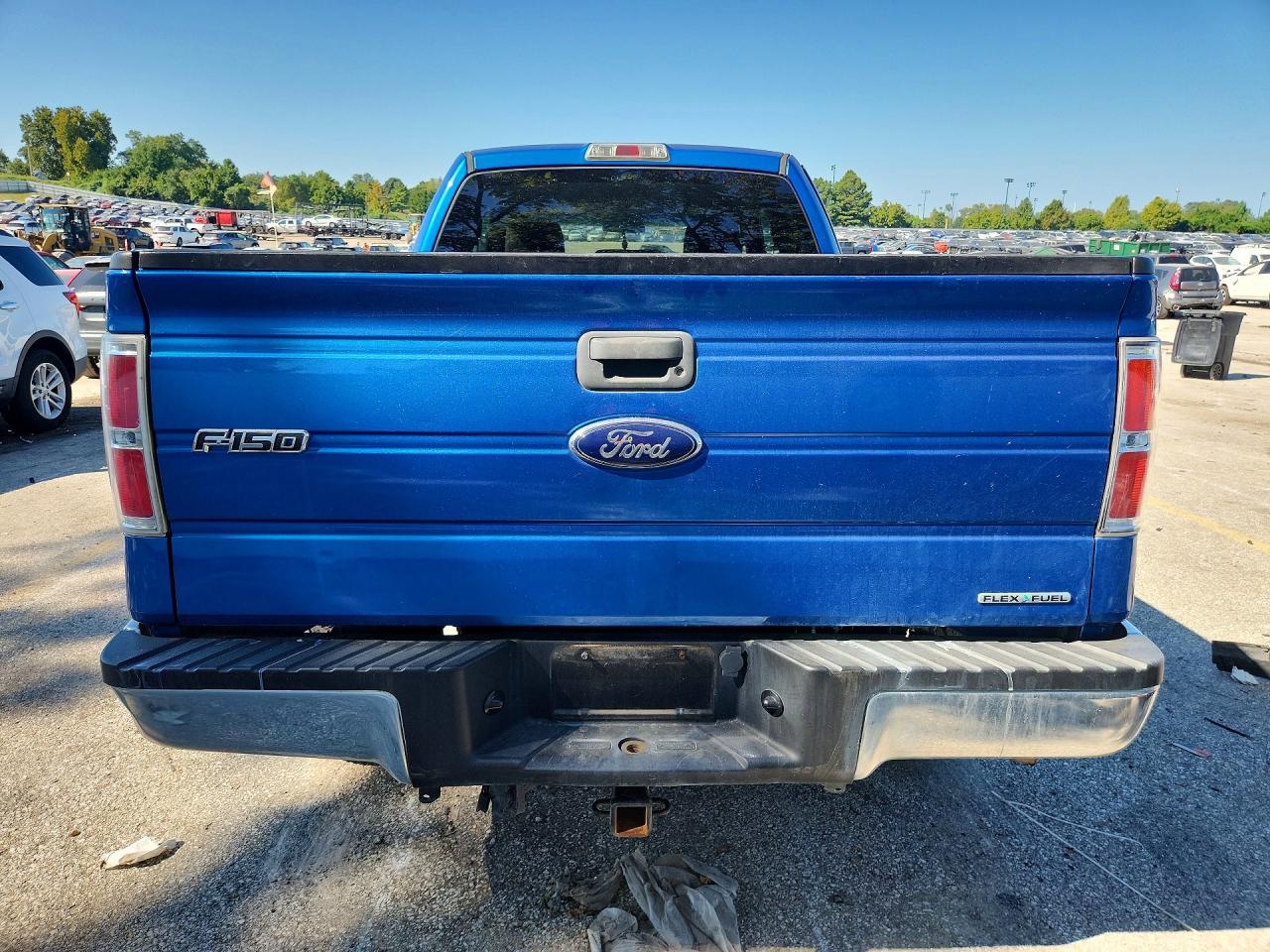 2013 Ford F150 Super Cab Blue vin: 1FTFX1EF5DFD71666