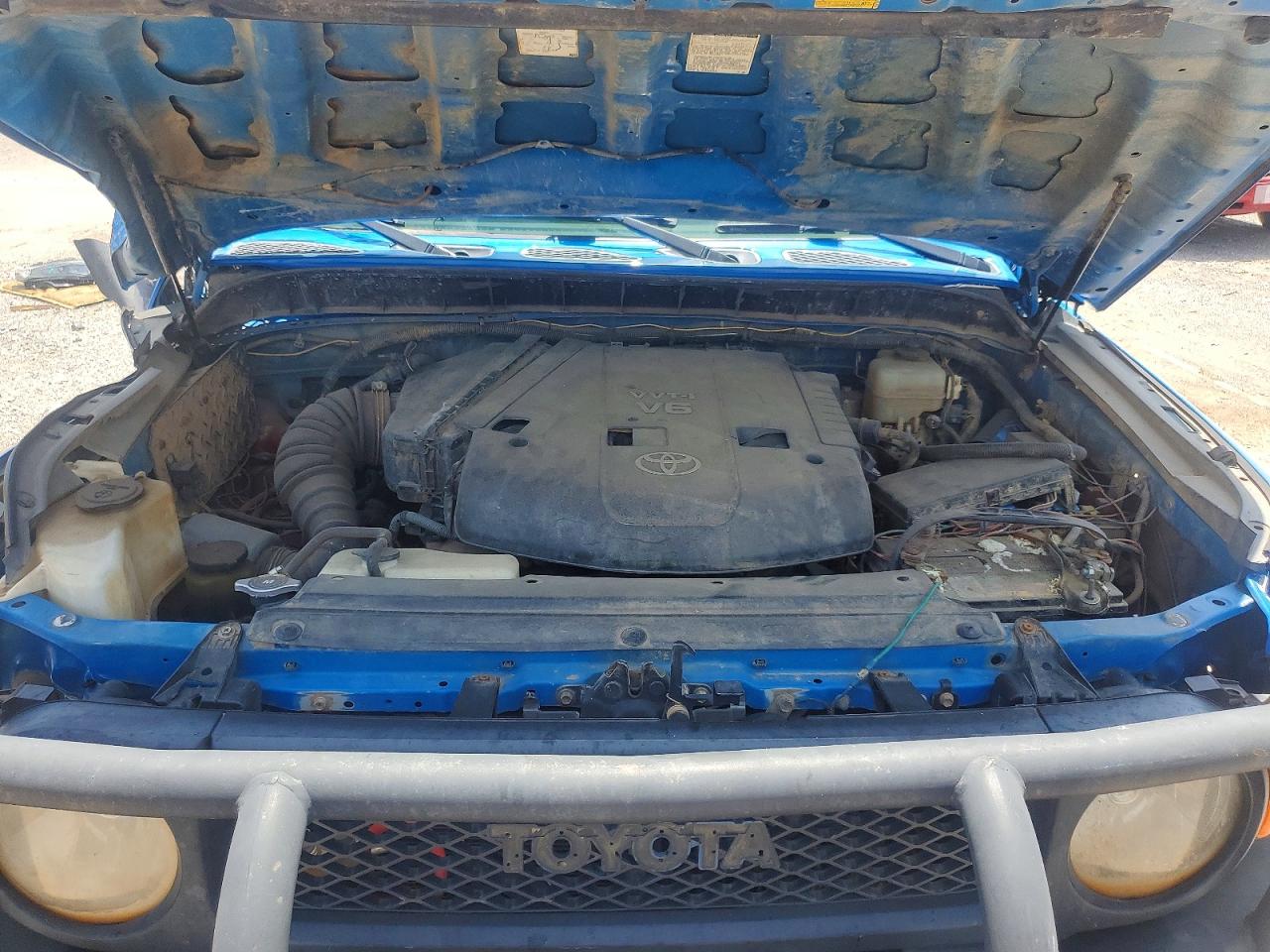 2007 Toyota Fj Cruiser Base Синий vin: JTEBU11F770004445