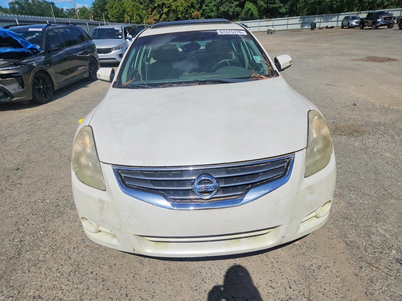 2012 Nissan Altima 2.5 White vin: 1N4AL2AP9CN401059