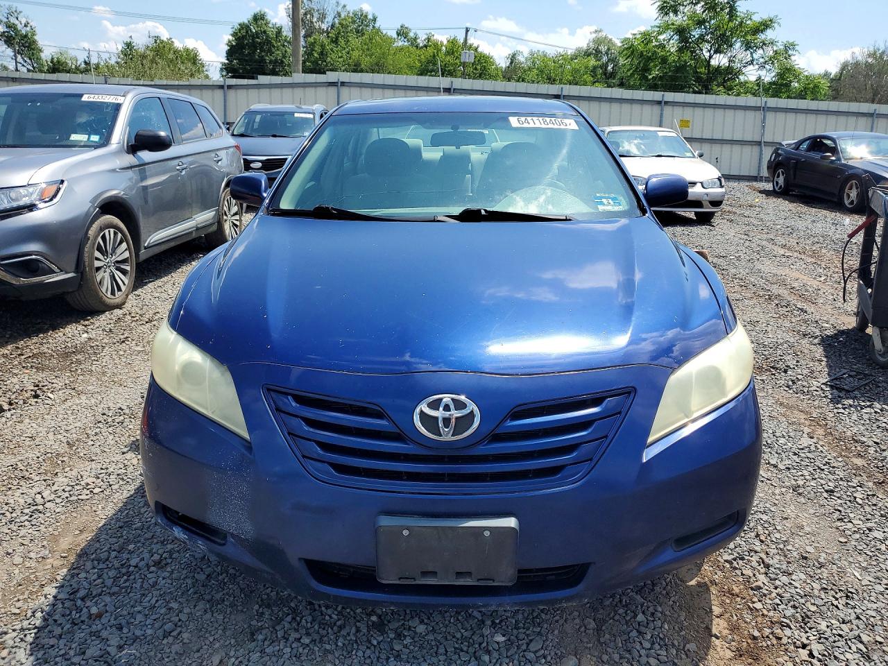 2007 Toyota Camry Le Blue vin: 4T1BE46K07U042578