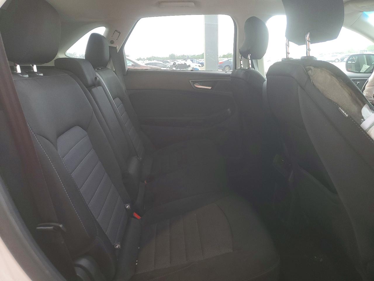 2015 Ford Edge Se White vin: 2FMTK3G88FBC22308