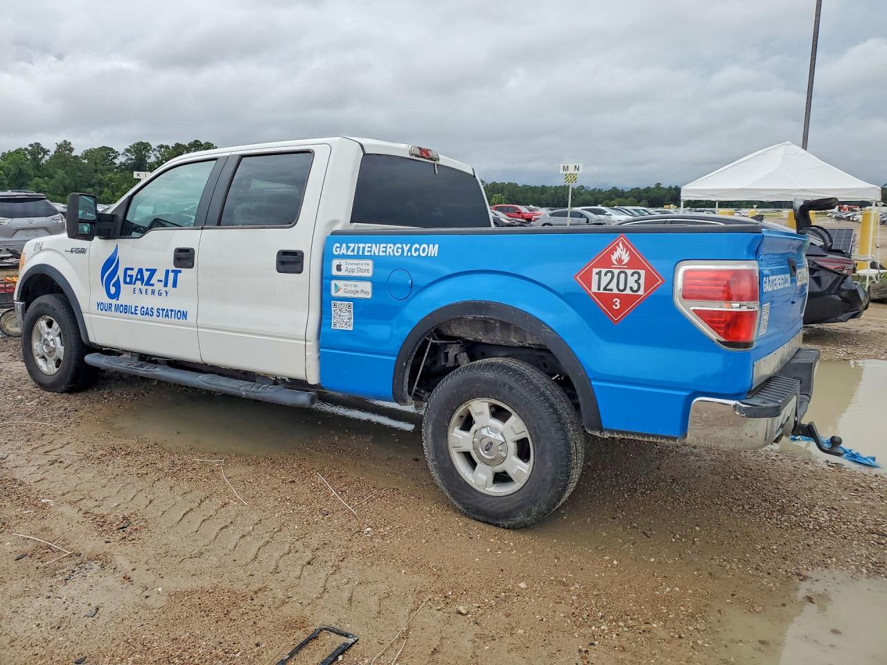 2010 Ford F150 Supercrew White vin: 1FTFW1EV7AFB51449
