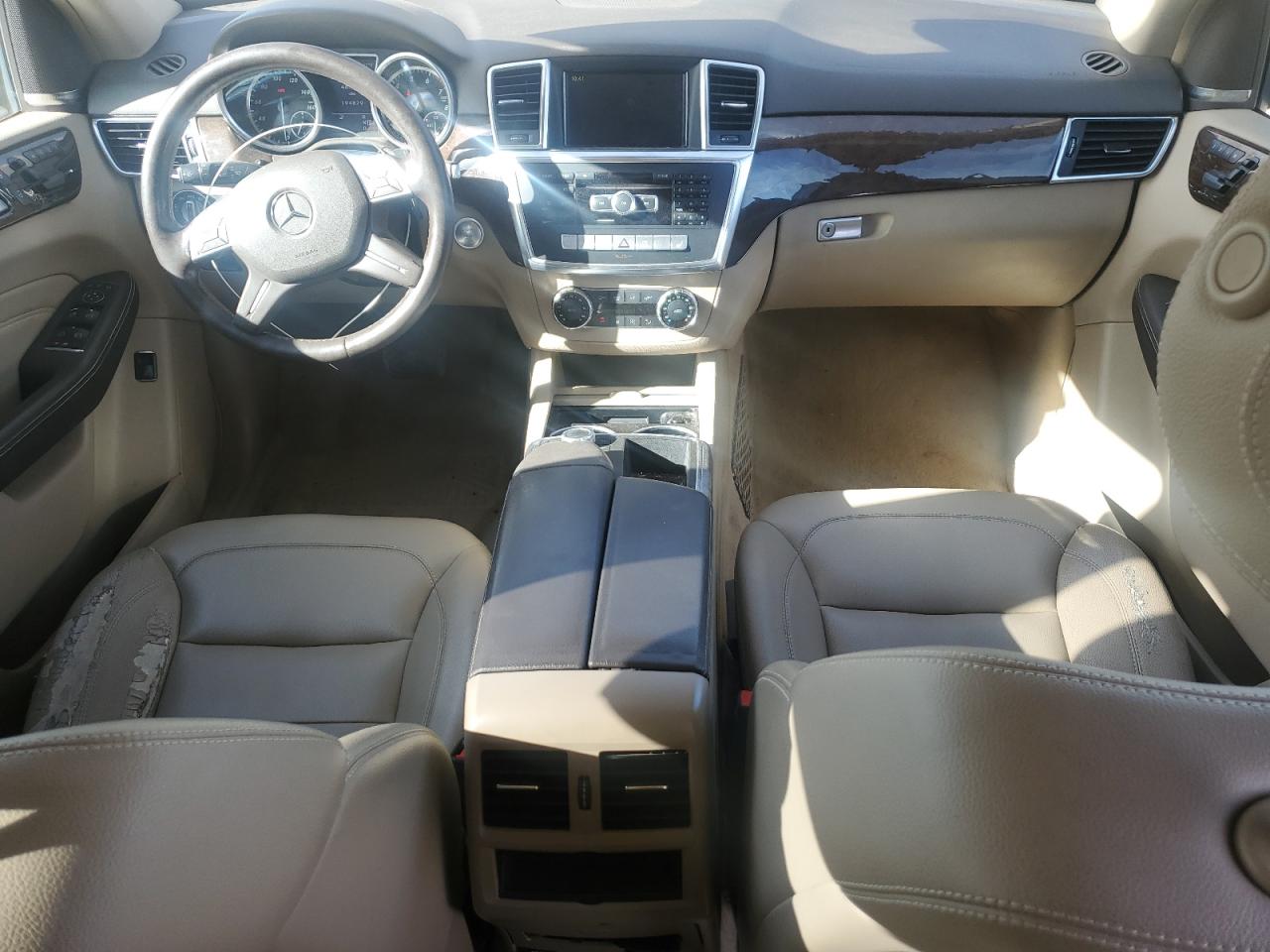 2012 Mercedes-benz Ml 350 4matic Gray vin: 4JGDA5HB1CA011813