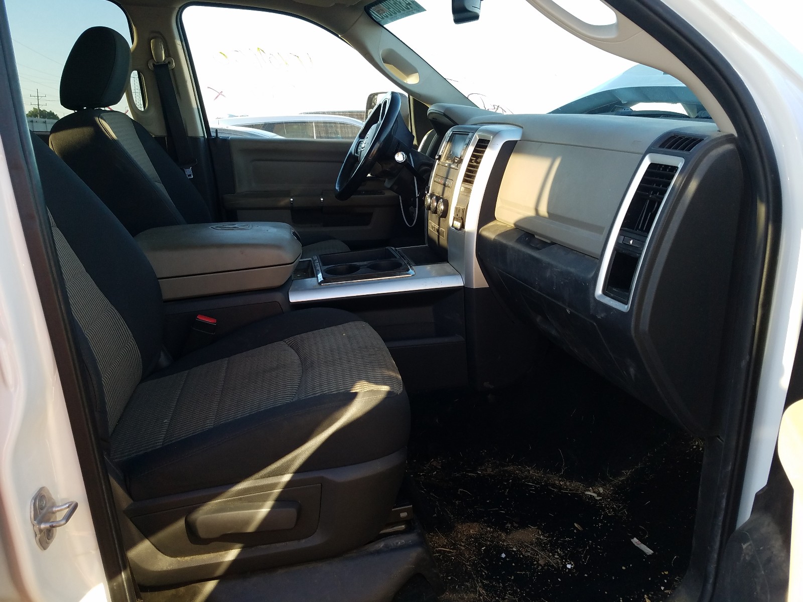 2012 Dodge Ram 2500 Slt White vin: 3C6UD5DL0CG114921