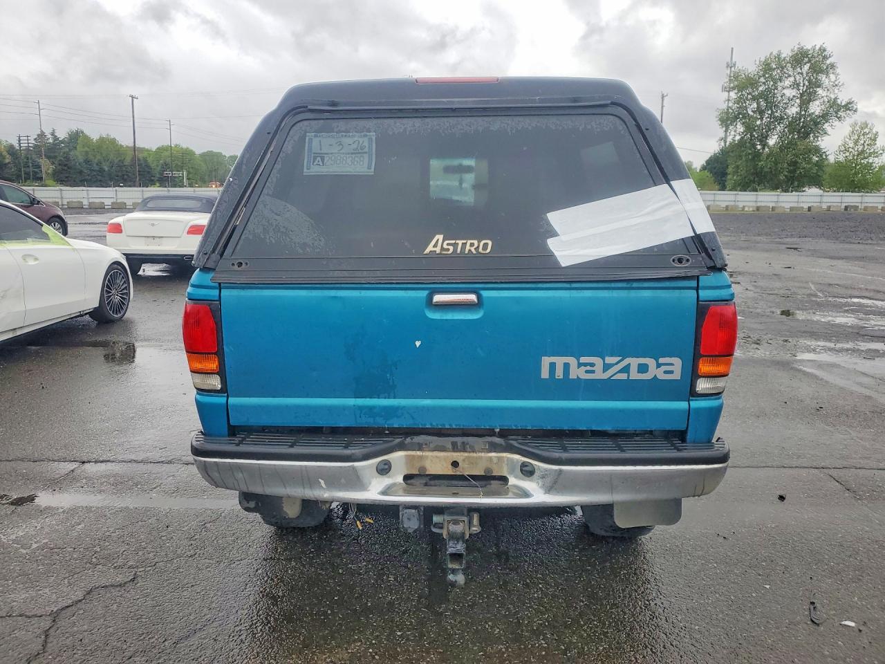 1996 Mazda B4000 Синий vin: 4F4DR17X0TTM09237