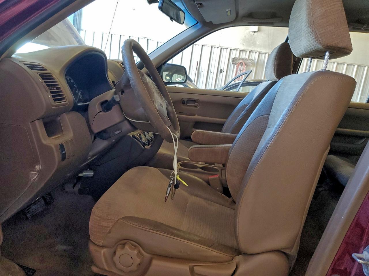 2004 Honda Cr-v Lx Красный vin: JHLRD68444C009054