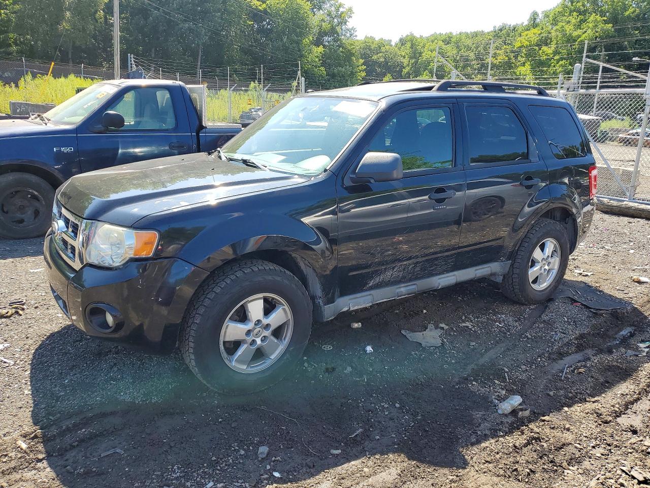 2010 Ford Escape Xlt Black vin: 1FMCU0D73AKC23546