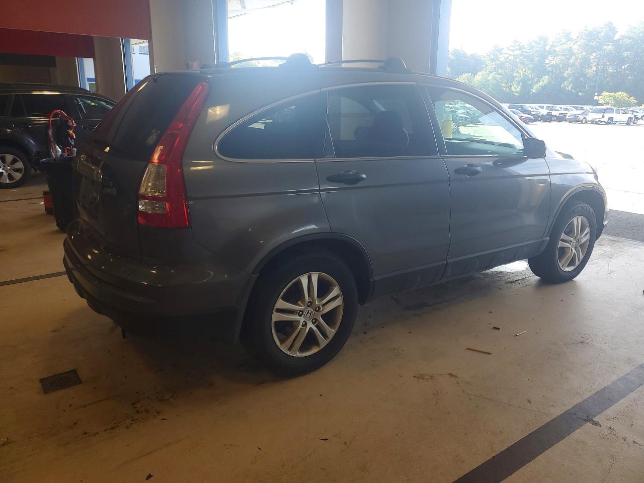2010 Honda Cr-v Ex Gray vin: 3CZRE4H57AG700783