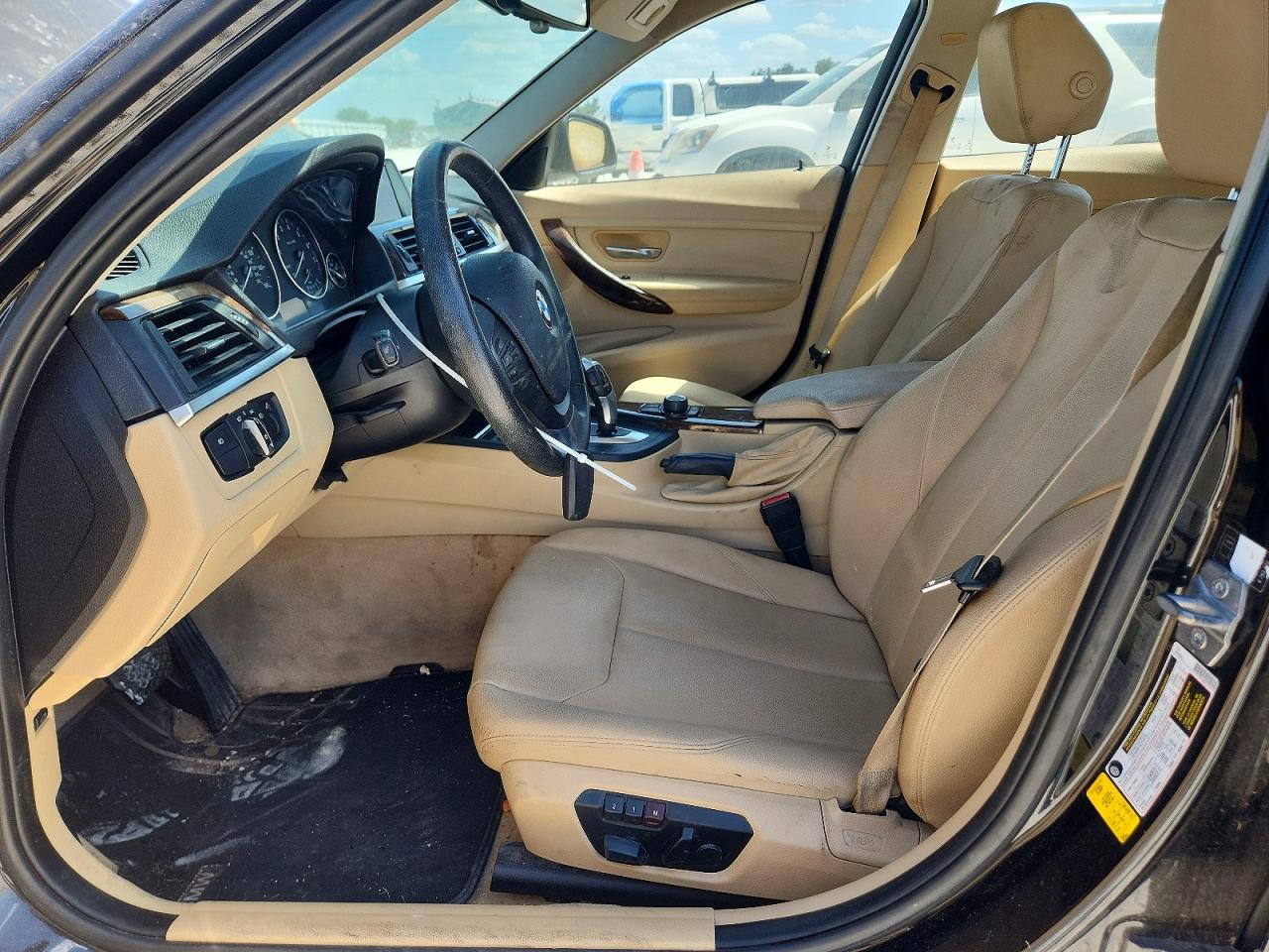 2014 Bmw 320 I Black vin: WBA3B1G5XENS81231