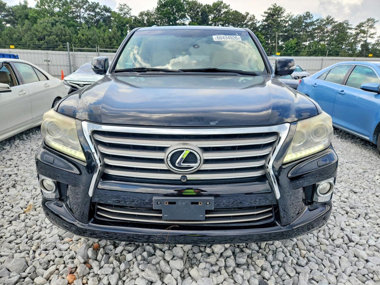 2013 Lexus Lx 570 Black vin: JTJHY7AXXD4101381
