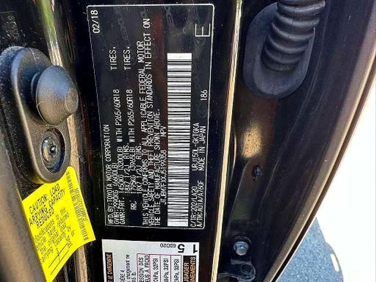 2018 Lexus Gx 460 Черный vin: JTJBM7FXXJ5199358