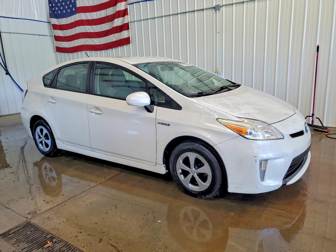 2012 Toyota Prius Two White vin: JTDKN3DU1C5452975