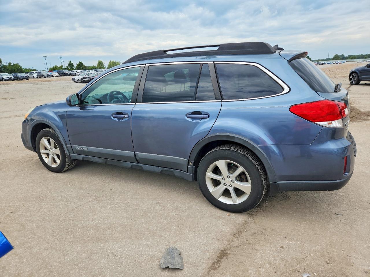 2014 Subaru Outback 2.5i Limited Blue vin: 4S4BRCLC4E3216182