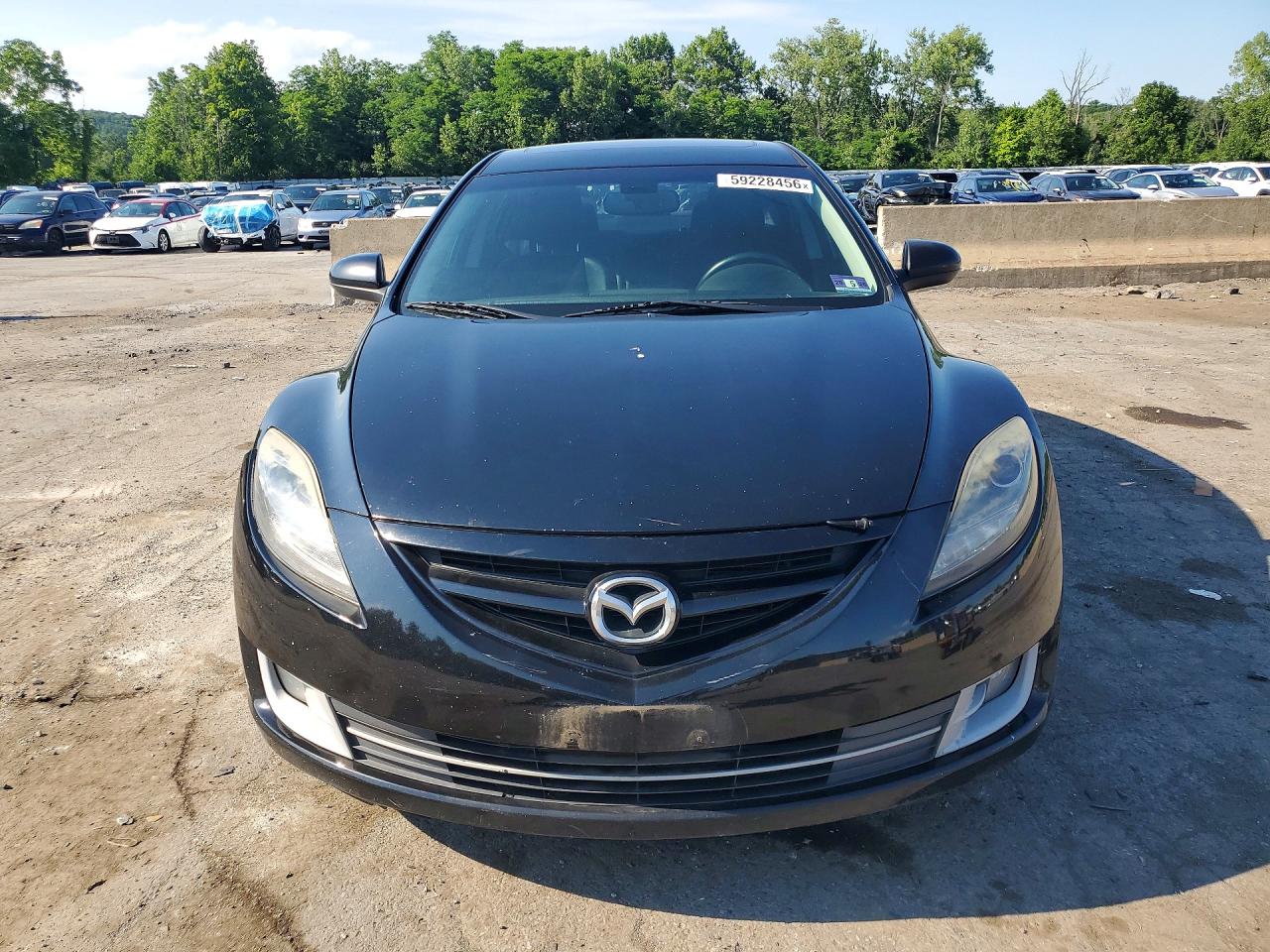 2010 Mazda 6 S Black vin: 1YVHZ8CBXA5M15409