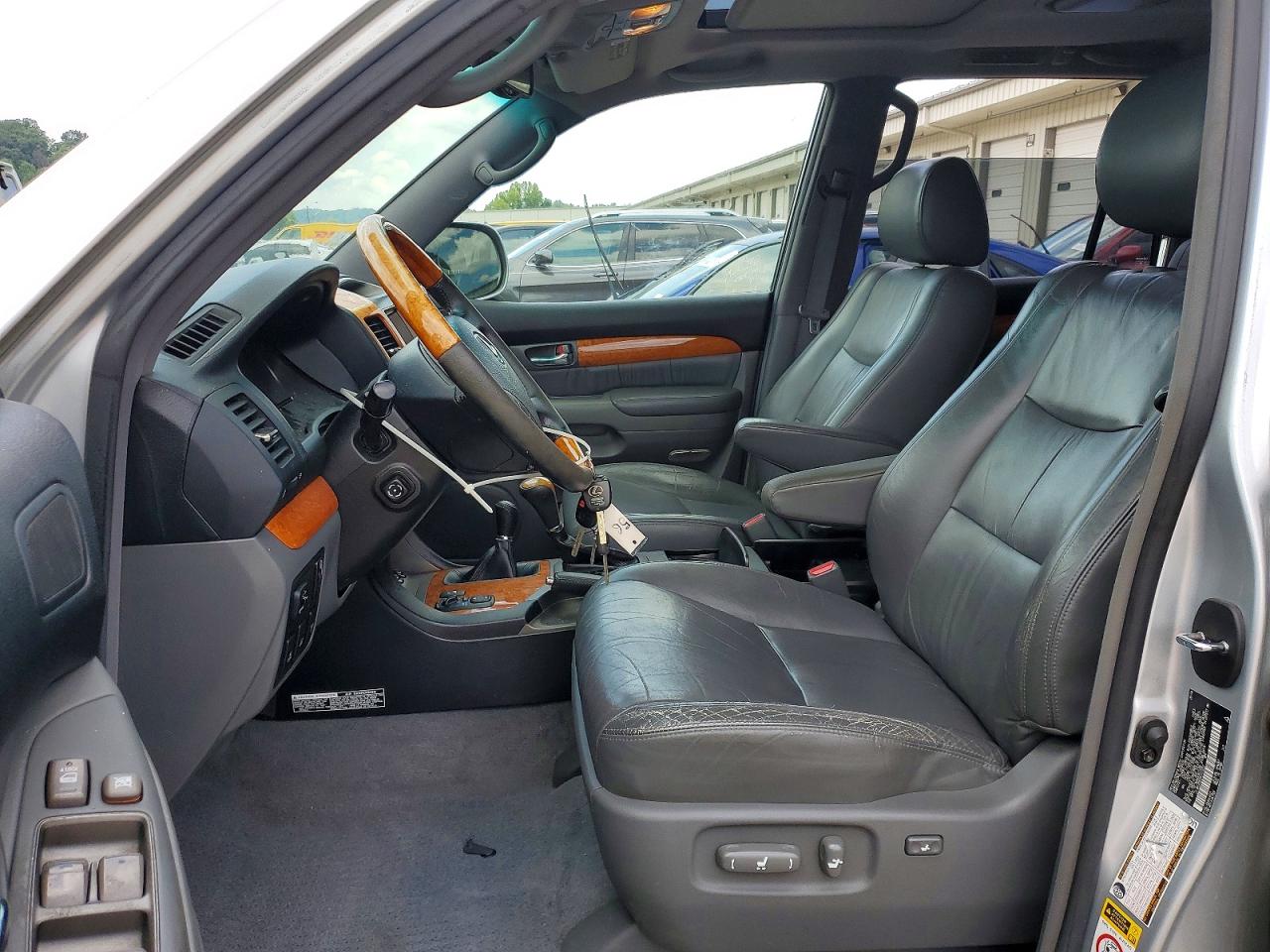 2006 Lexus Gx 470 Silver vin: JTJBT20X360113827