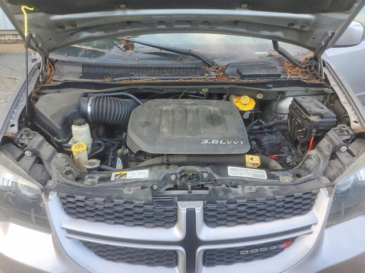 2015 Dodge Grand Caravan R/t Gray vin: 2C4RDGEG7FR591968