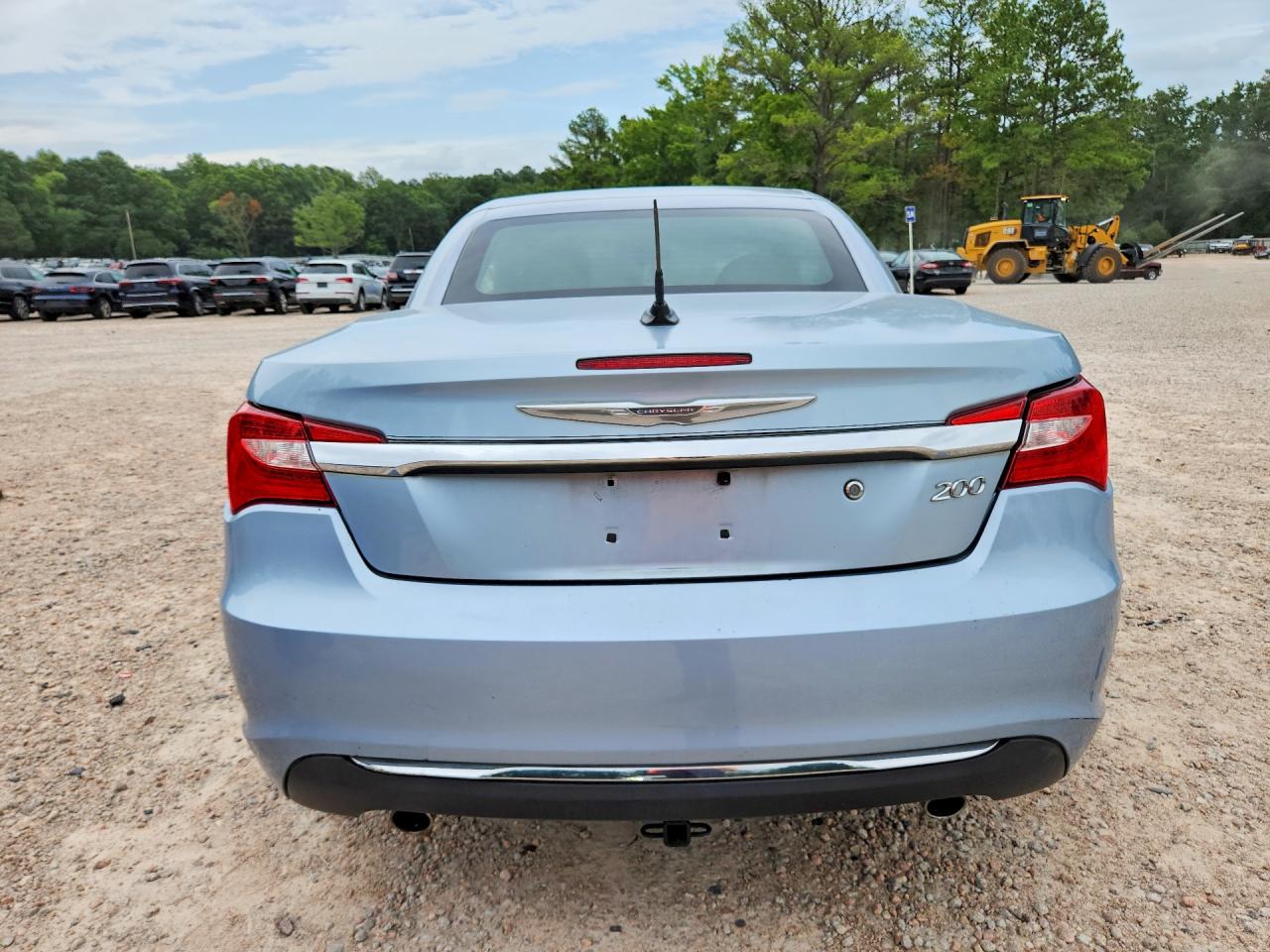 2013 Chrysler 200 Limited Blue vin: 1C3BCBFG4DN507478