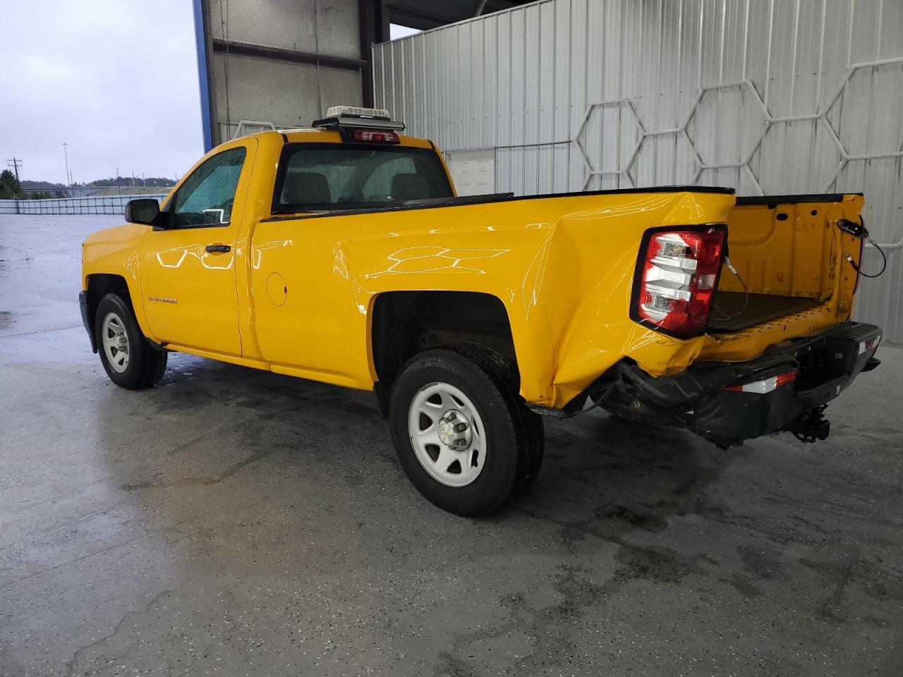 2014 Chevrolet Silverado C1500 Yellow vin: 1GCNCPEH7EZ180861