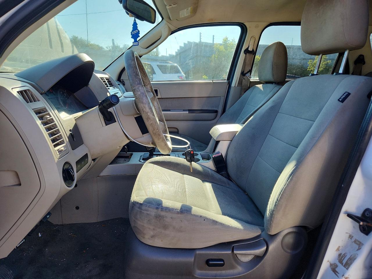2012 Ford Escape Xlt White vin: 1FMCU0D76CKB95051
