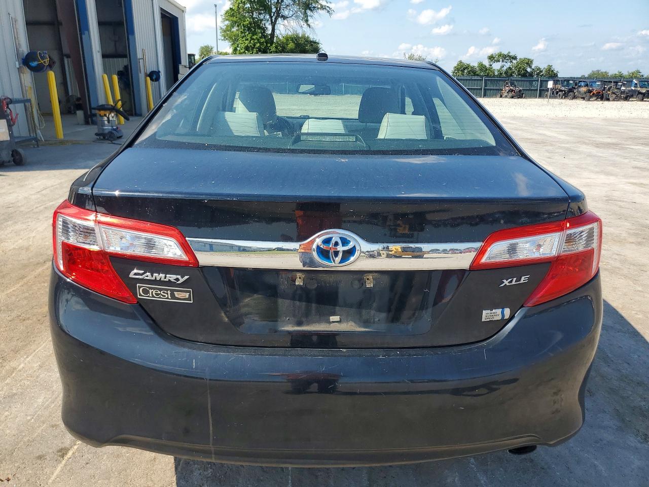 2012 Toyota Camry Hybrid Xle Black vin: 4T1BD1FK1CU026739