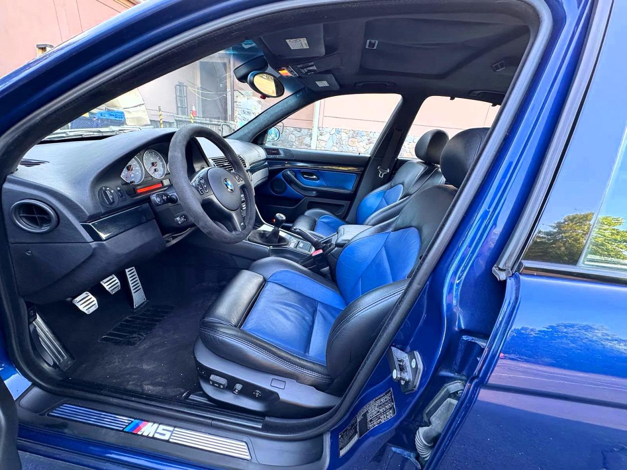 2001 Bmw M5 Blue vin: WBSDE93491BZ98489