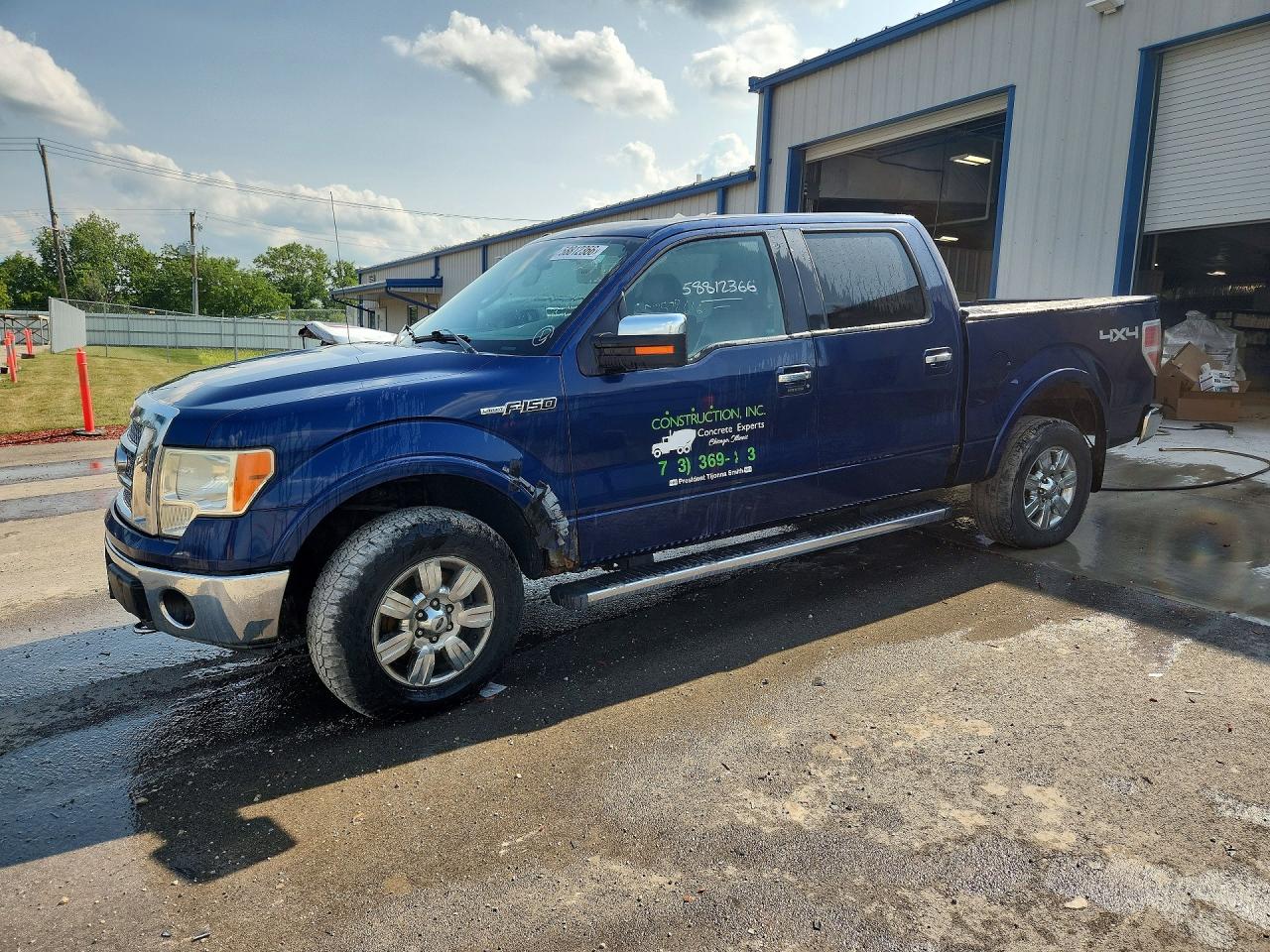 2010 Ford F150 Supercrew Black vin: 1FTFW1EV0AFC71528