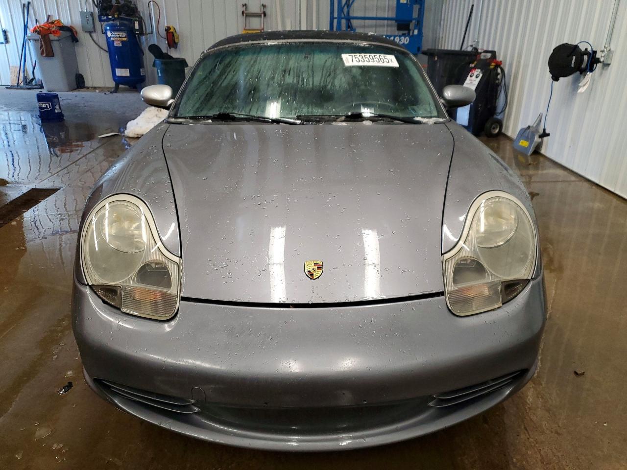 2004 Porsche Boxster Серебряный vin: WP0CA29814U621485