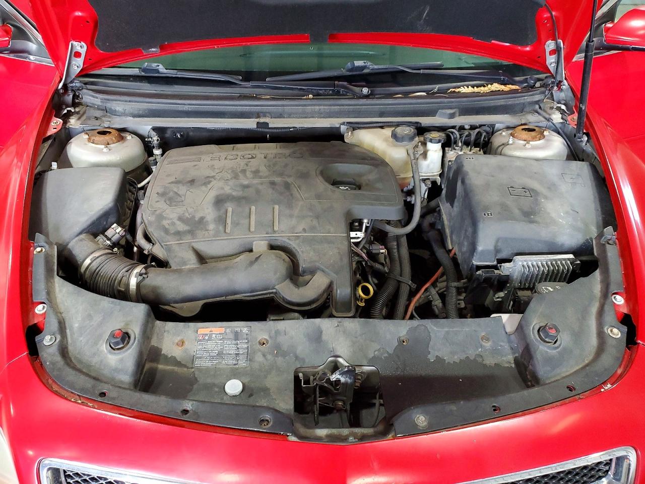 2011 Chevrolet Malibu 1lt Red vin: 1G1ZC5E17BF241155