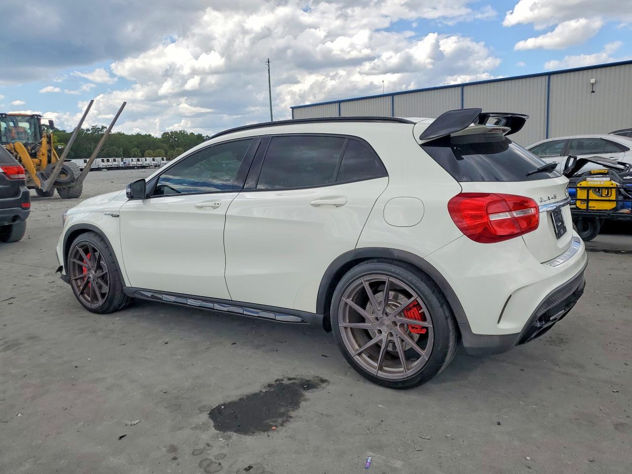 2015 Mercedes-benz Gla 45 Amg White vin: WDDTG5CB1FJ062549