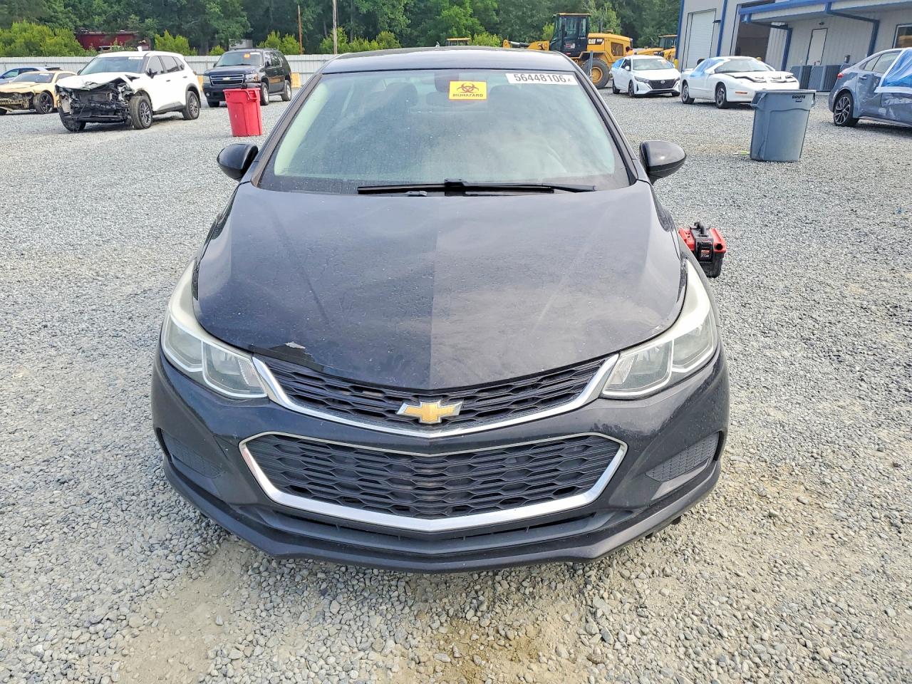 2017 Chevrolet Cruze Ls Черный vin: 1G1BC5SMXH7262701