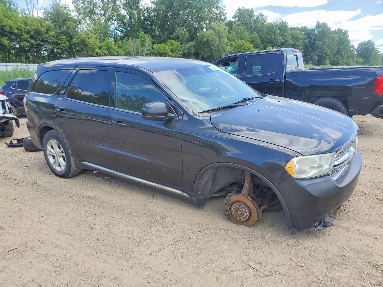2011 Dodge Durango Express Black vin: 1D4RE2GG8BC664140