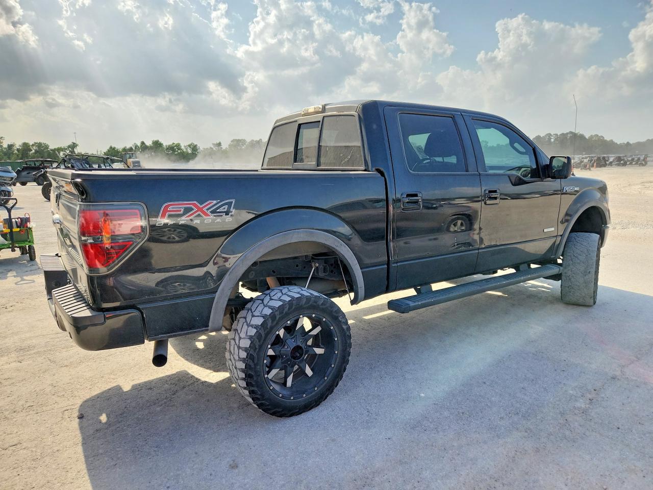 2012 Ford F150 Supercrew Black vin: 1FTFW1ET2CFC08285