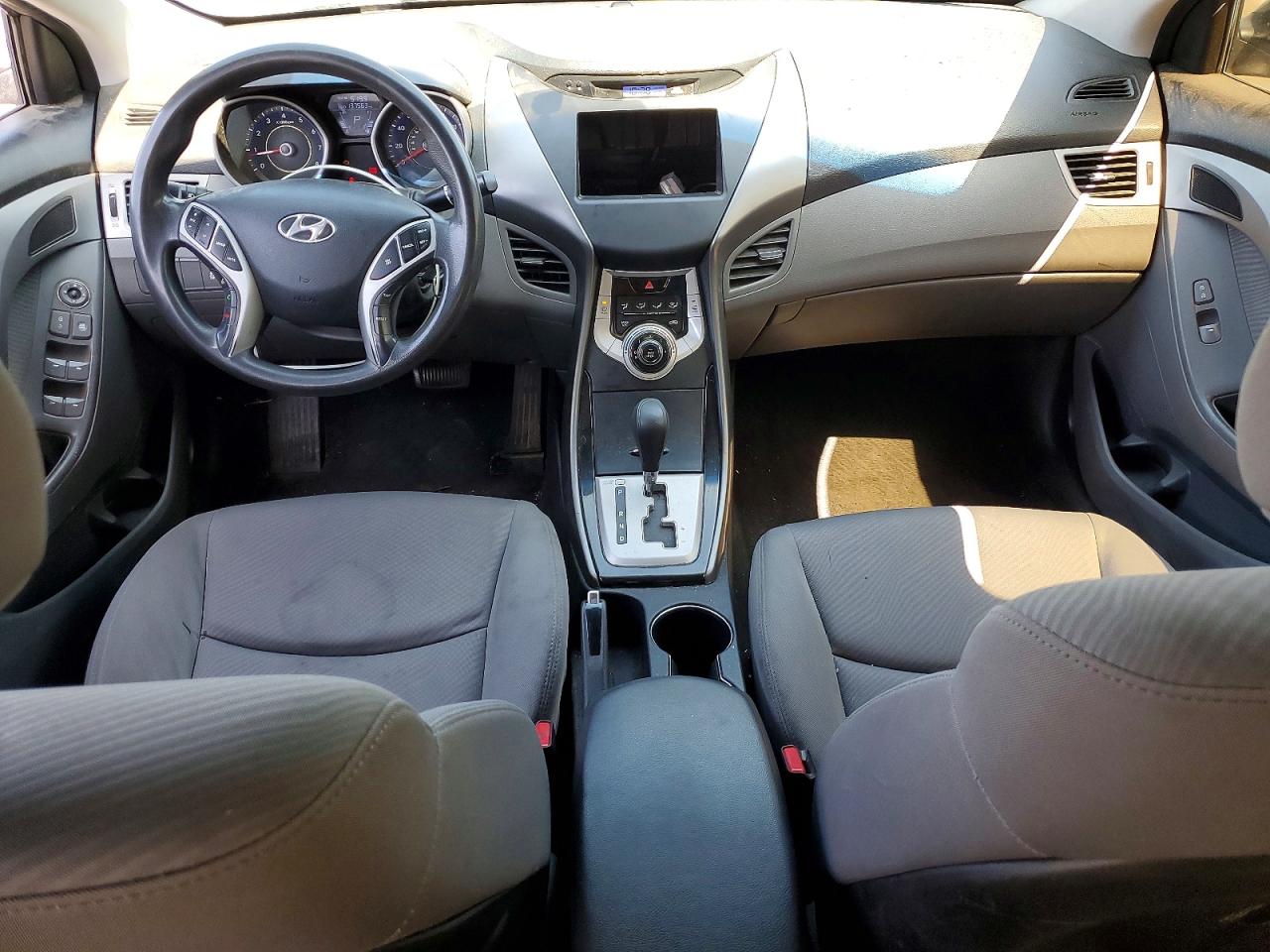 2012 Hyundai Elantra Gls Silver vin: KMHDH4AE5CU307197