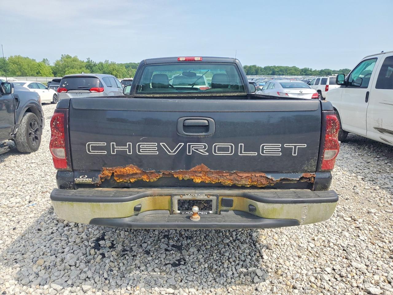 2005 Chevrolet Silverado C1500 Charcoal vin: 1GCEC14Z25Z253836