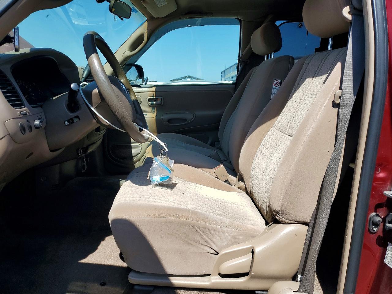 2003 Toyota Tundra Access Cab Sr5 Burgundy vin: 5TBRT34113S419908