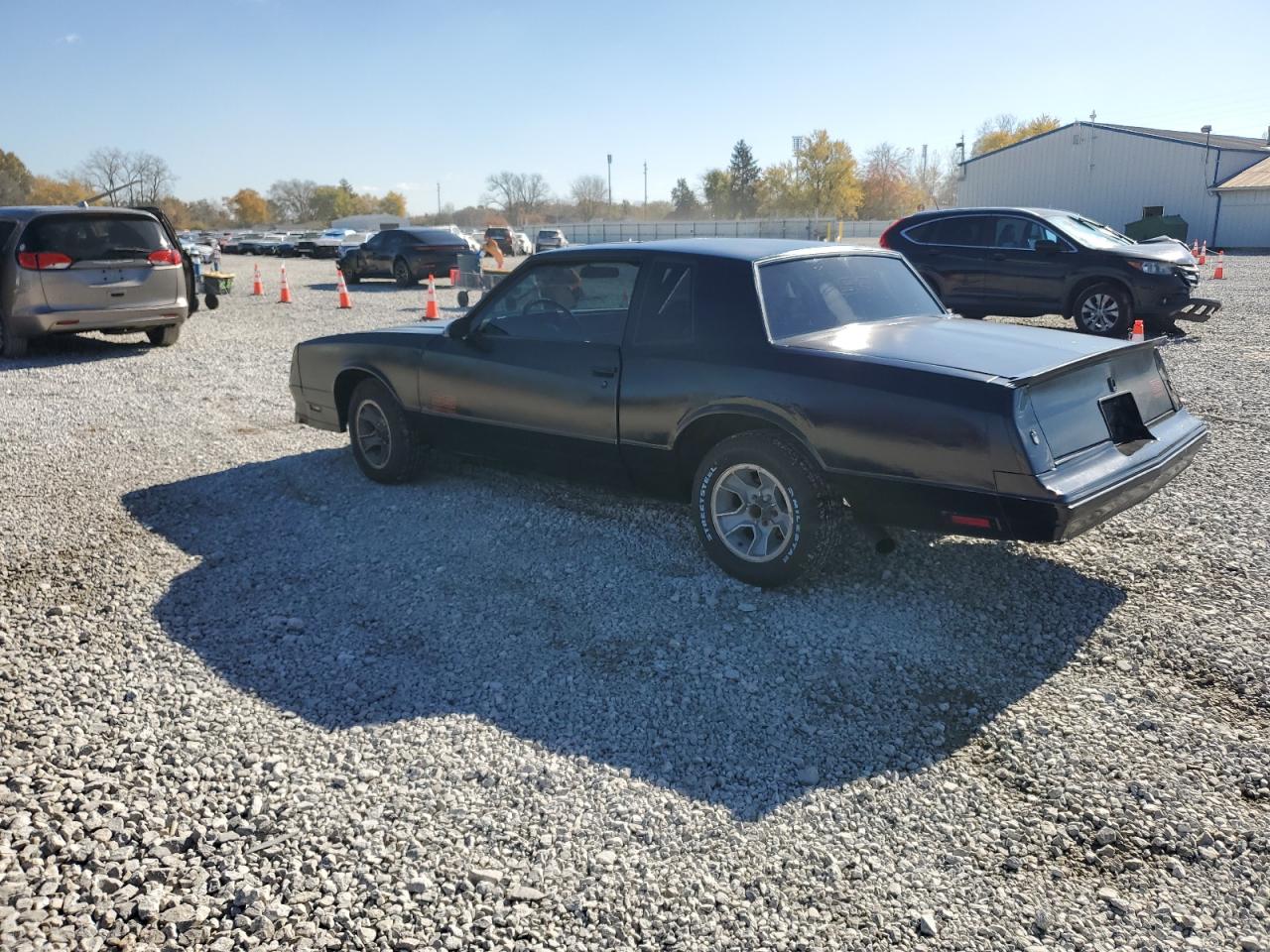 1987 Chevrolet Monte Carlo Черный vin: 1G1GZ11G6HR122321