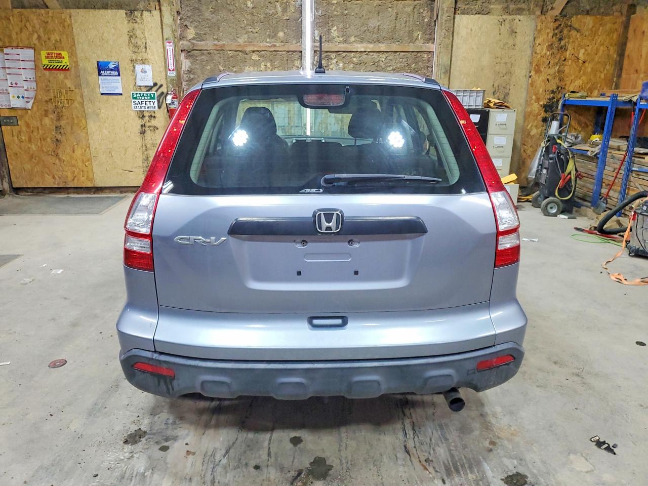 2008 Honda Cr-v Lx Blue vin: JHLRE48328C028362