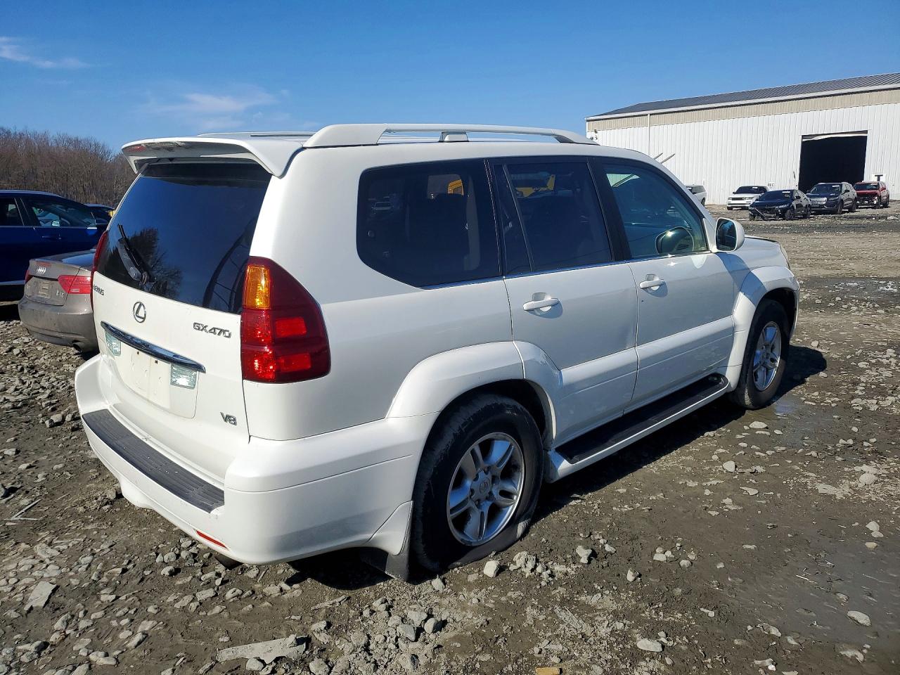 2005 Lexus Gx 470 Base Белый vin: JTJBT20X650076075