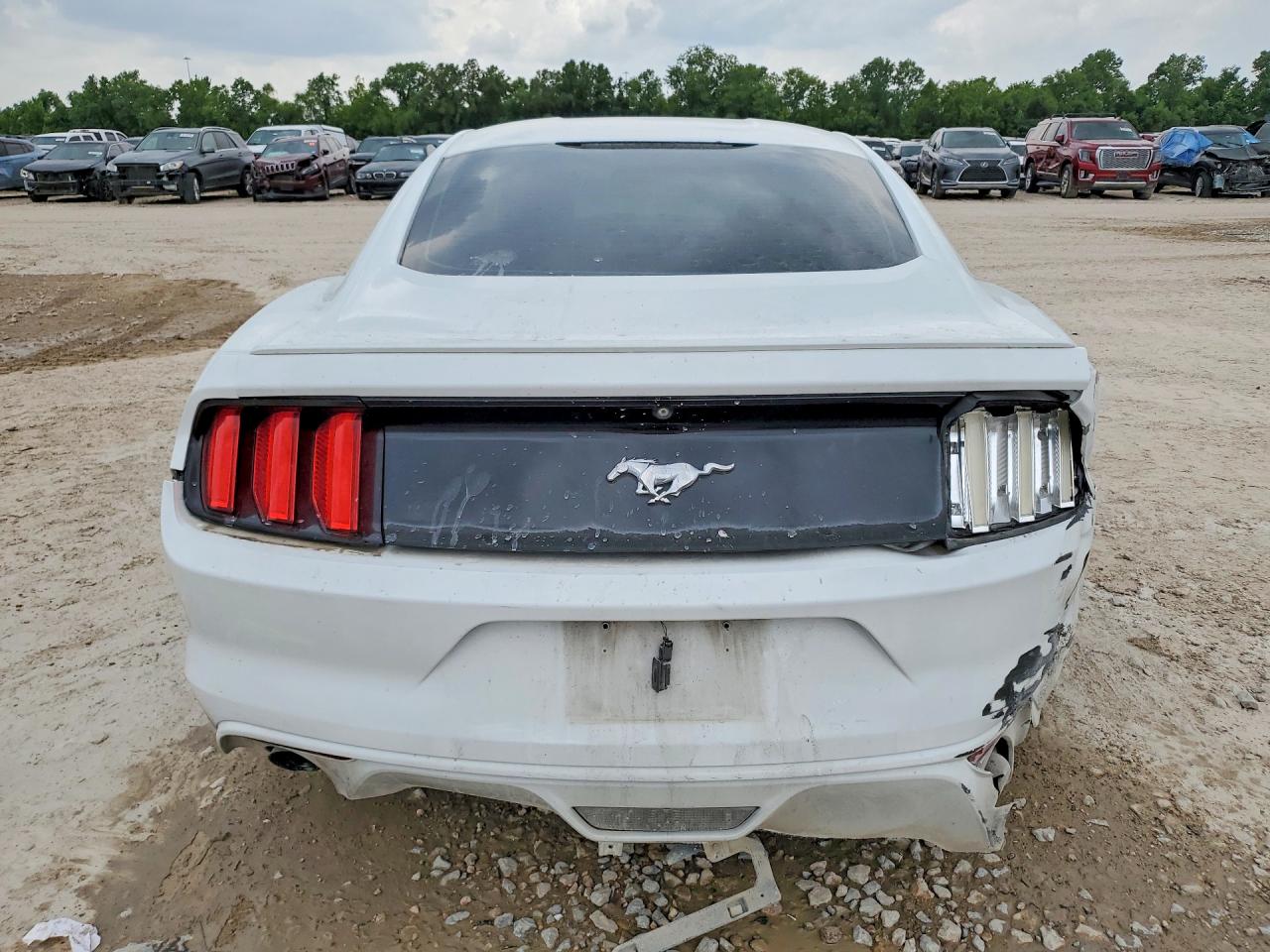2015 Ford Mustang White vin: 1FA6P8TH8F5329861