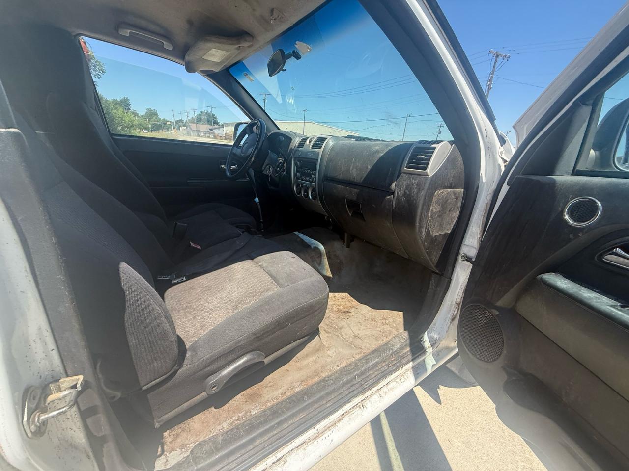 2009 Chevrolet Colorado White vin: 1GBDS14EX98153687