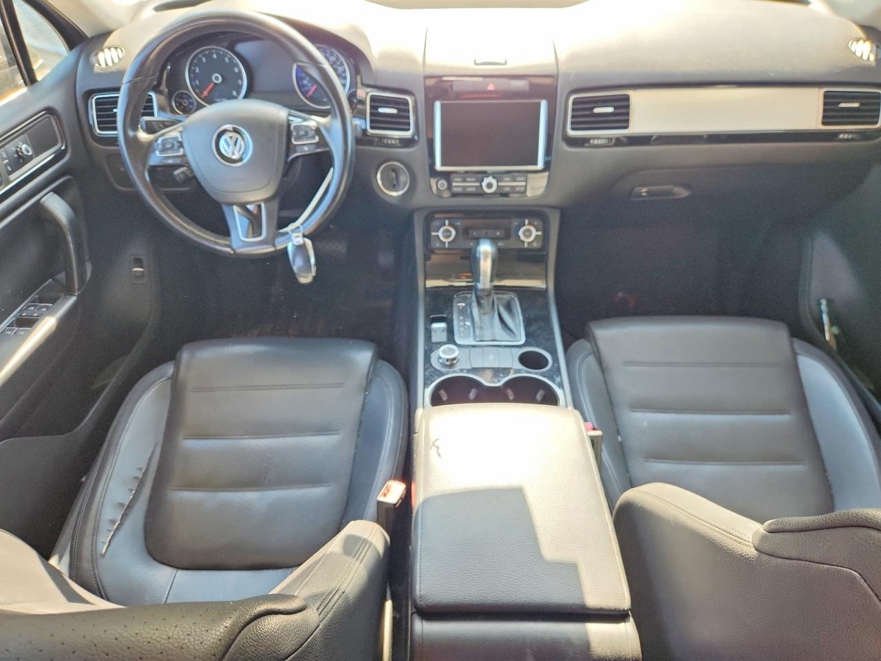 2012 Volkswagen Touareg V6 Black vin: WVGEF9BP0CD008157