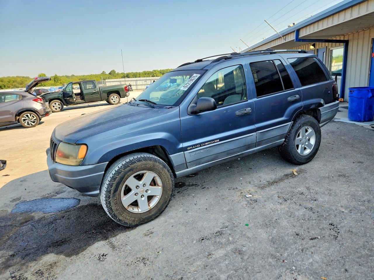 2001 Jeep Grand Cherokee Laredo Gray vin: 1J4GX48S01C593036