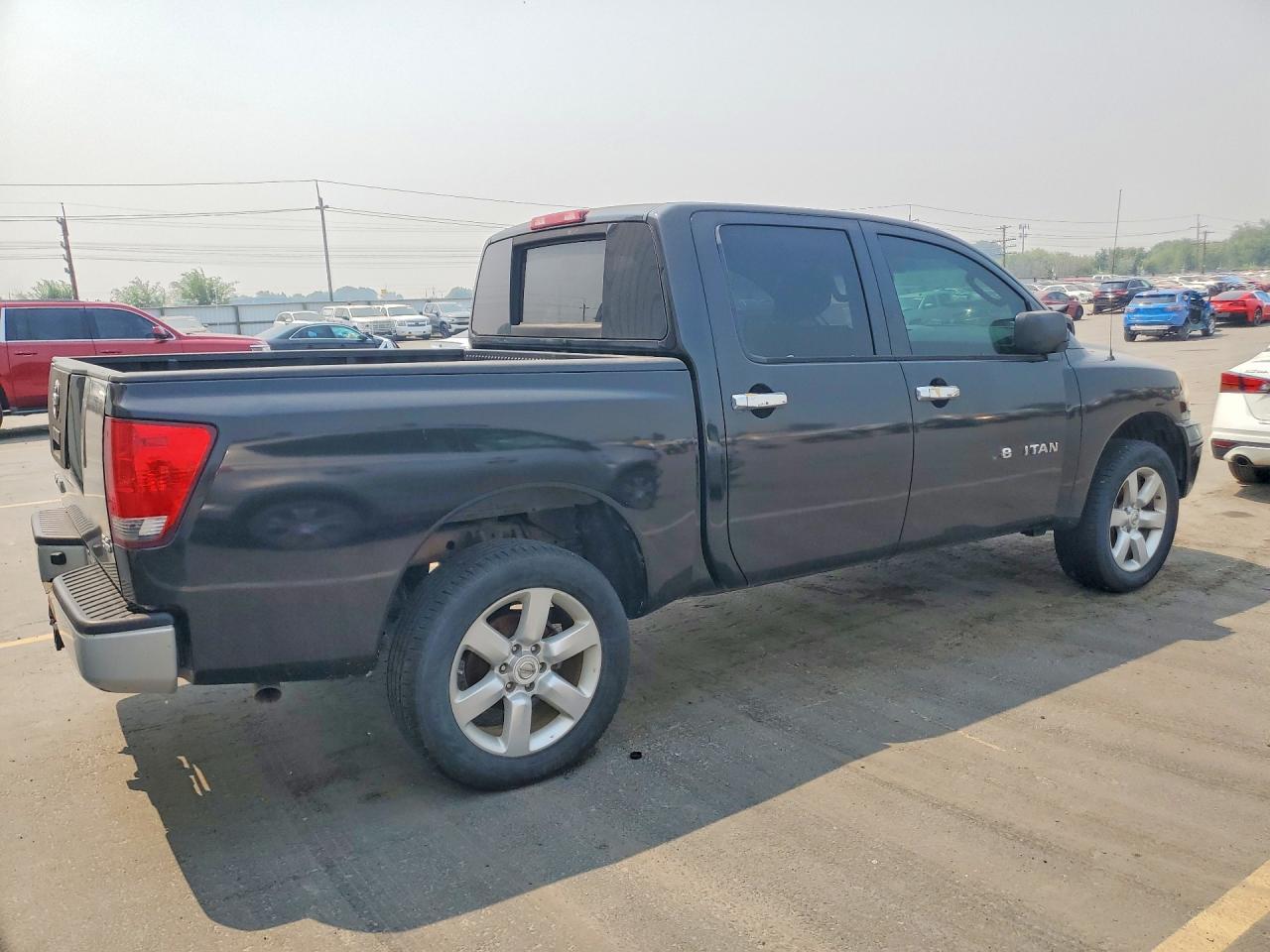 2008 Nissan Titan Xe Черный vin: 1N6AA07C88N336248