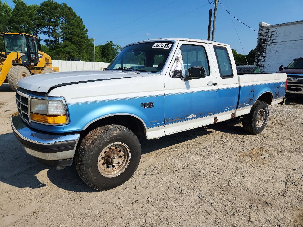 1993 Ford F150 White vin: 1FTEX14N1PKA82770